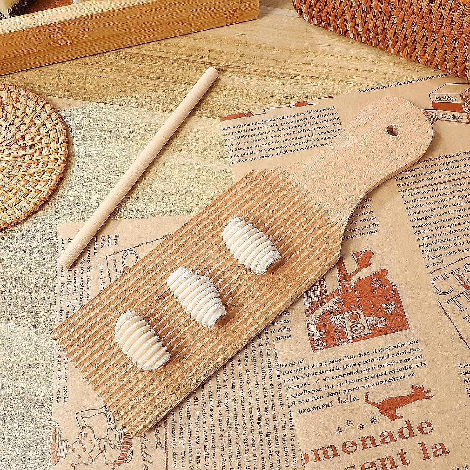 Home Cooking Services - Gnocchi Board Kitchen Utensil Wood Ornament