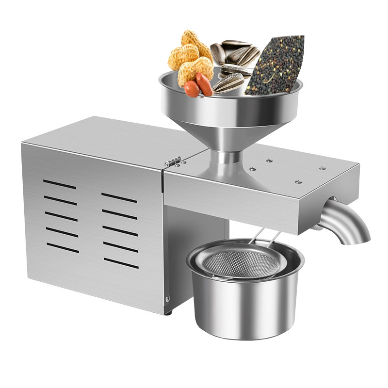 Home Cooking Oil Making Machine - Automatic Intelligent Oil Press, Electric Sunflower