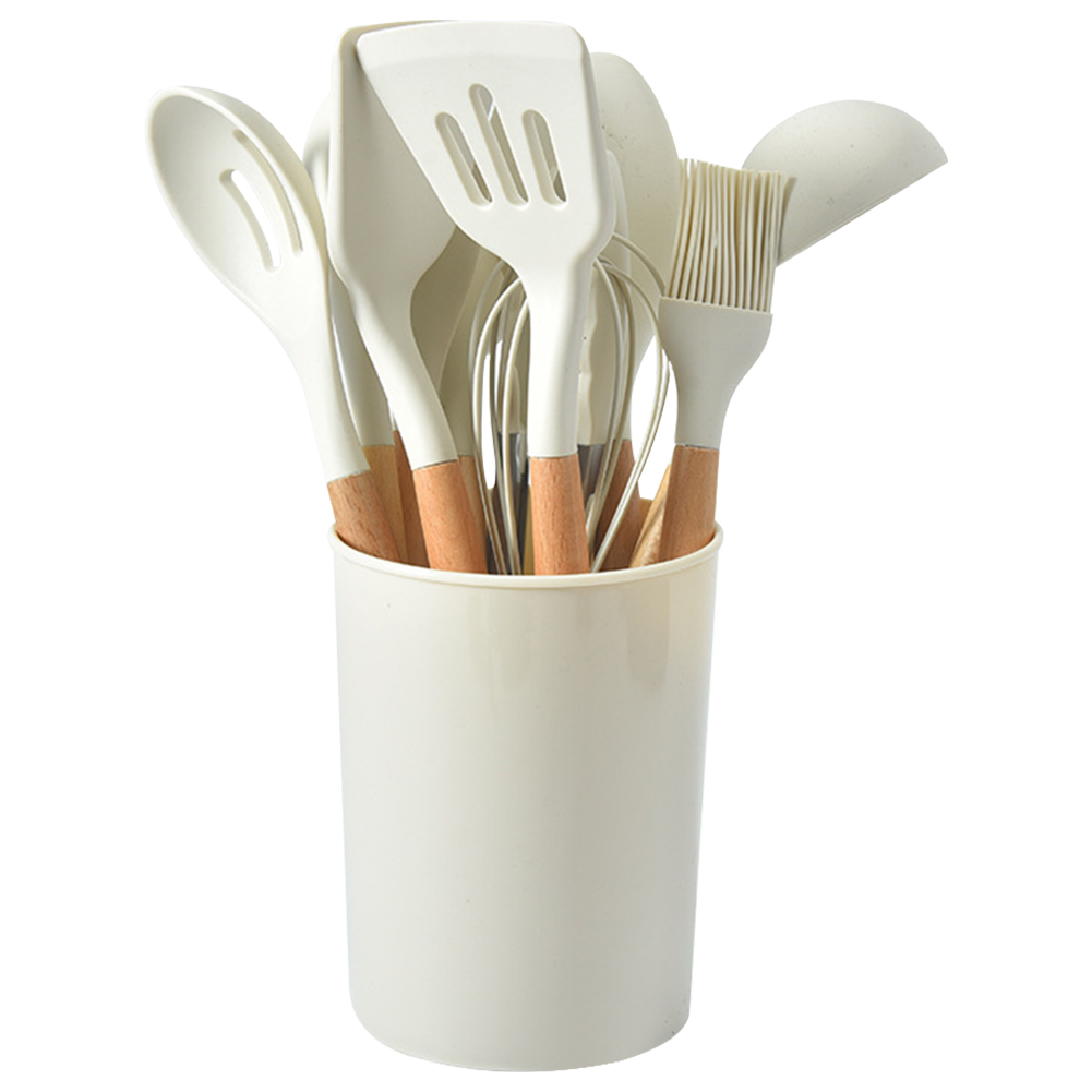 12Pcs Kitchen Utensil Set Heat - مراجعة Home Cooking Utensil Set وسعره