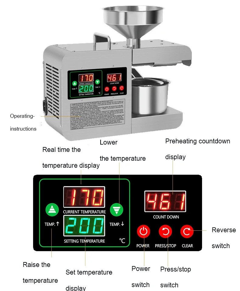 X8S Oil Presser Intelligent St - مراجعة Home Cooking Oil Making Machine وسعره