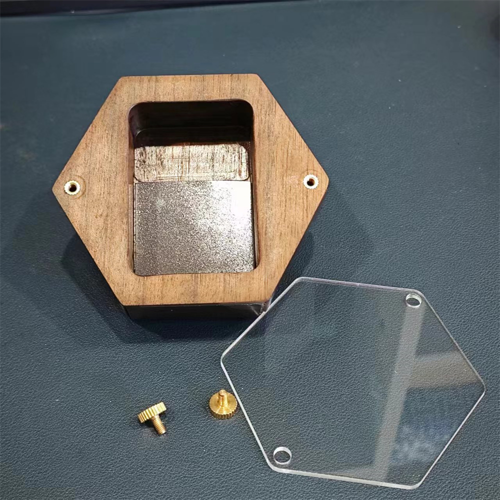 Personality Wooden hexagon Lig - مراجعة Smoker Box Wood Chip وسعره
