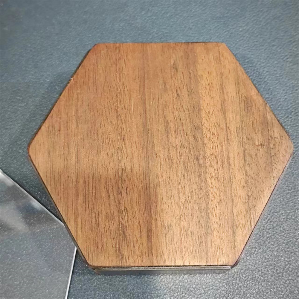 Personality Wooden hexagon Lig - مراجعة Smoker Box Wood Chip وسعره