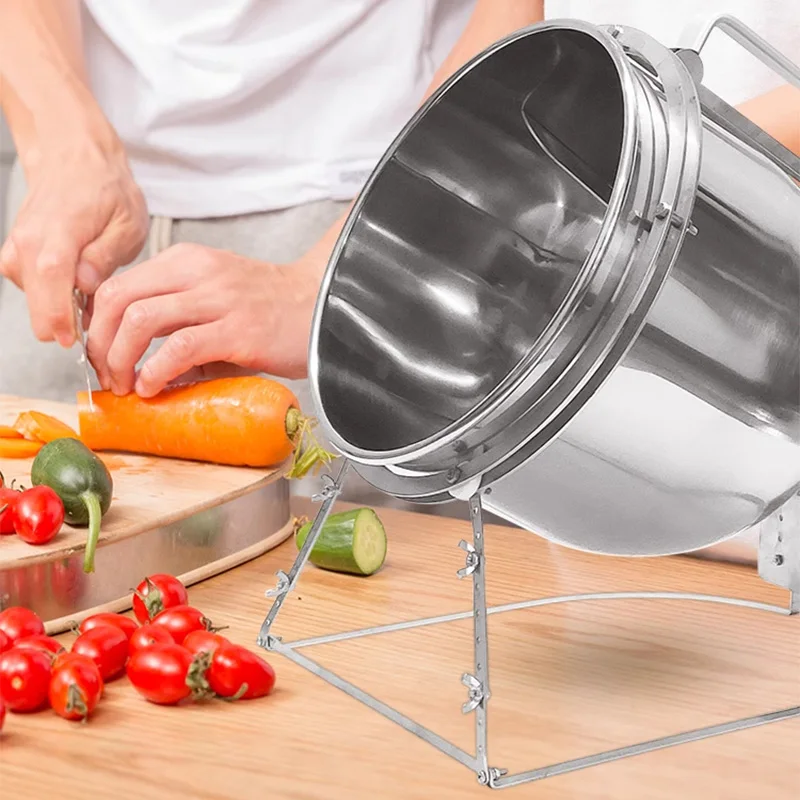 Stainless Steel Stir Fryer Lar - مراجعة Home Cooking Machine وسعره
