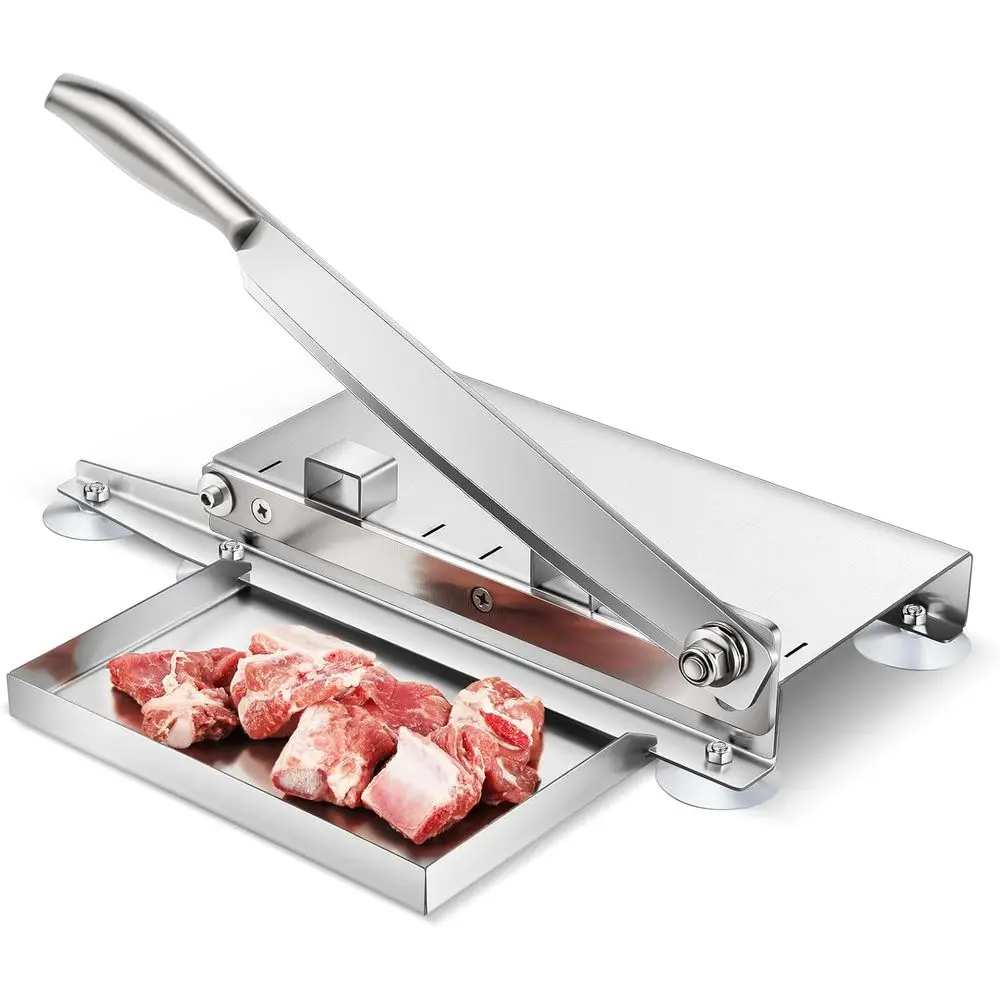 Meat Slicer Manual Ribs Cutter - مراجعة Home Cooking Machine وسعره