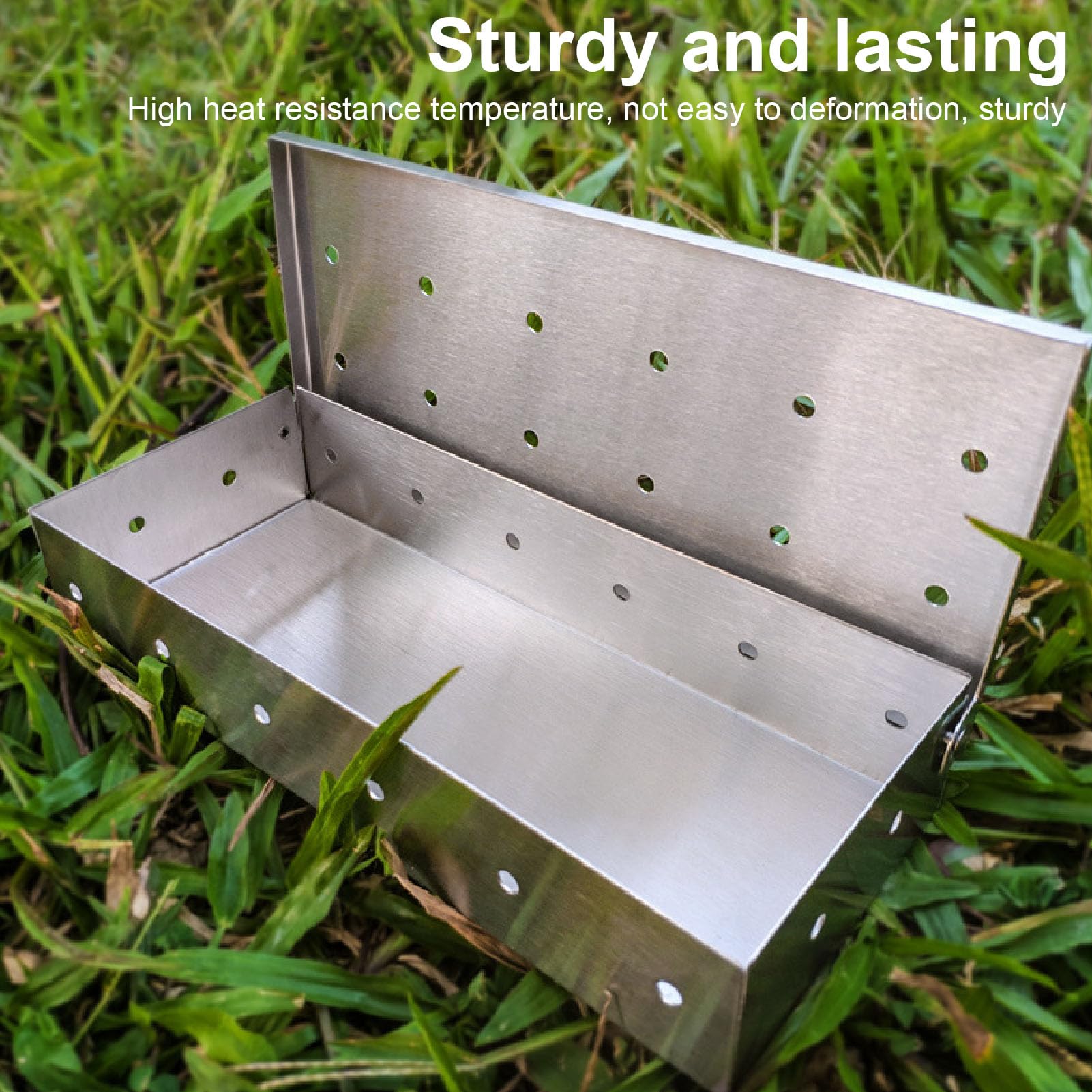 Heavy Duty Stainless Steel Smo - مراجعة Smoker Box Wood Chip وسعره