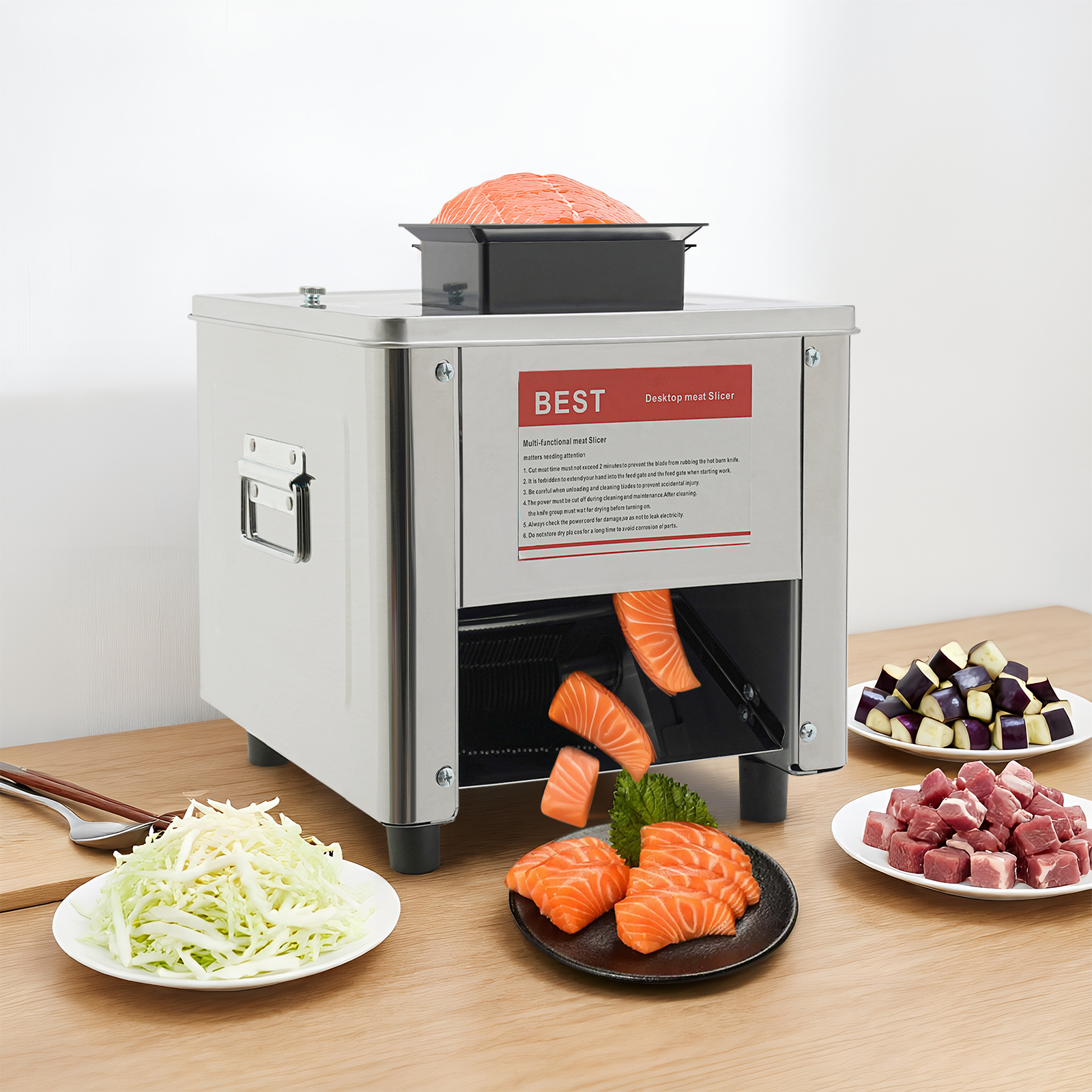 Home Meat Slicer| 2.5mm/10mm B - مراجعة Home Cooking Machine وسعره