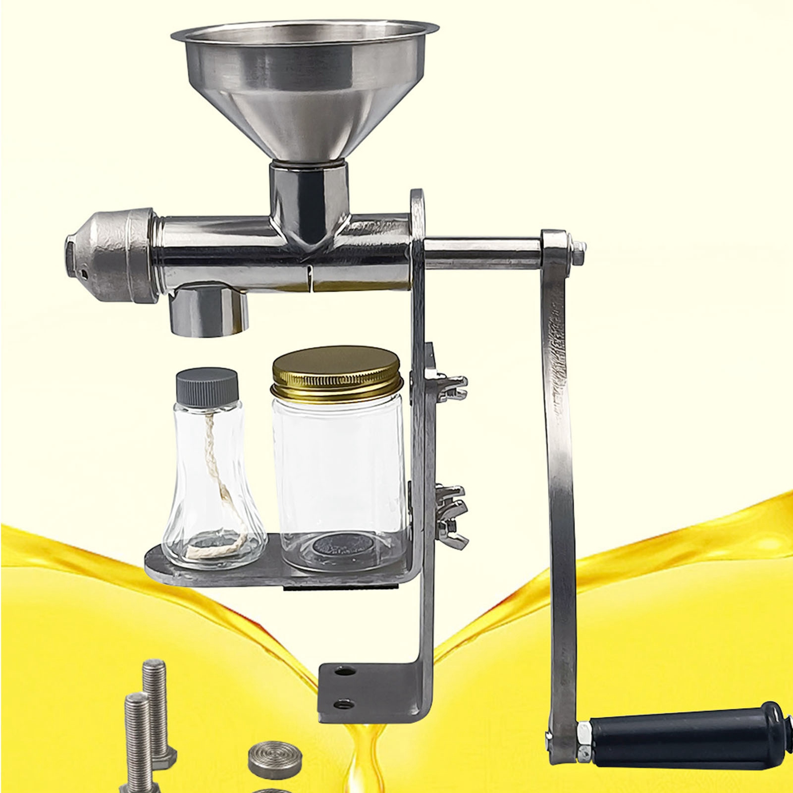Oil Extractor Machine Oil Pres - مراجعة Home Cooking Oil Making Machine وسعره