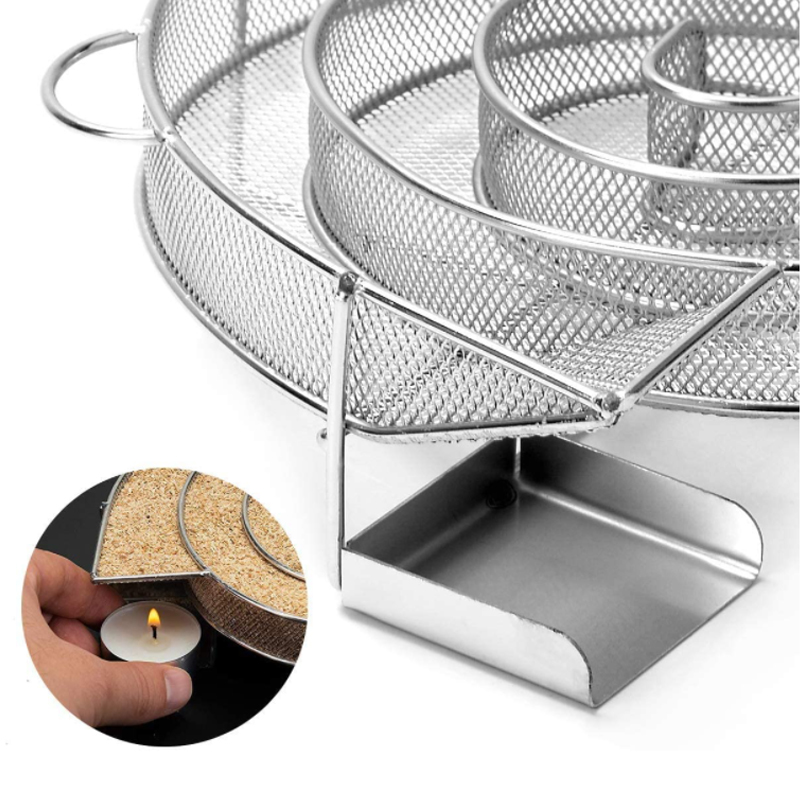 Cold Smoke Generator BBQ Acces - مراجعة Smoker Box Wood Chip وسعره