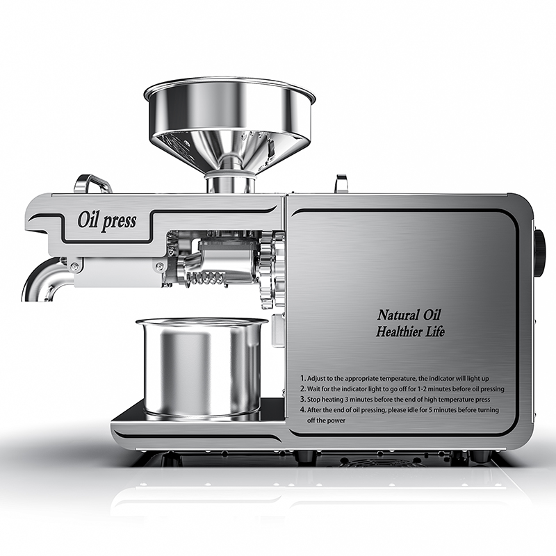 Oil Machine 7-11kg /H Automati - مراجعة Home Cooking Oil Making Machine وسعره