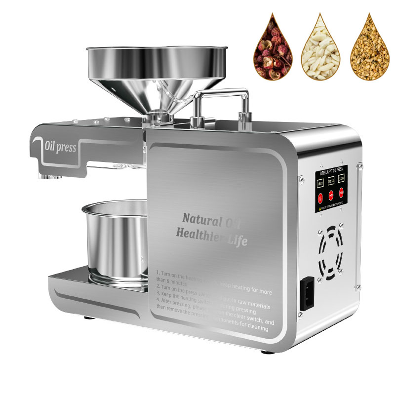 Automatic Oil Press Peanut  Ho - مراجعة Home Cooking Oil Making Machine وسعره