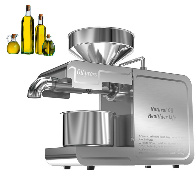 Automatic Oil Press Peanut  Ho - مراجعة Home Cooking Oil Making Machine وسعره
