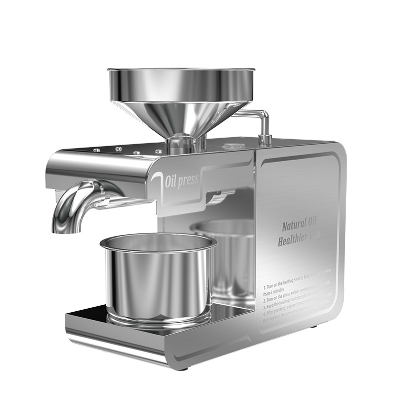 Automatic Oil Press Peanut  Ho - مراجعة Home Cooking Oil Making Machine وسعره