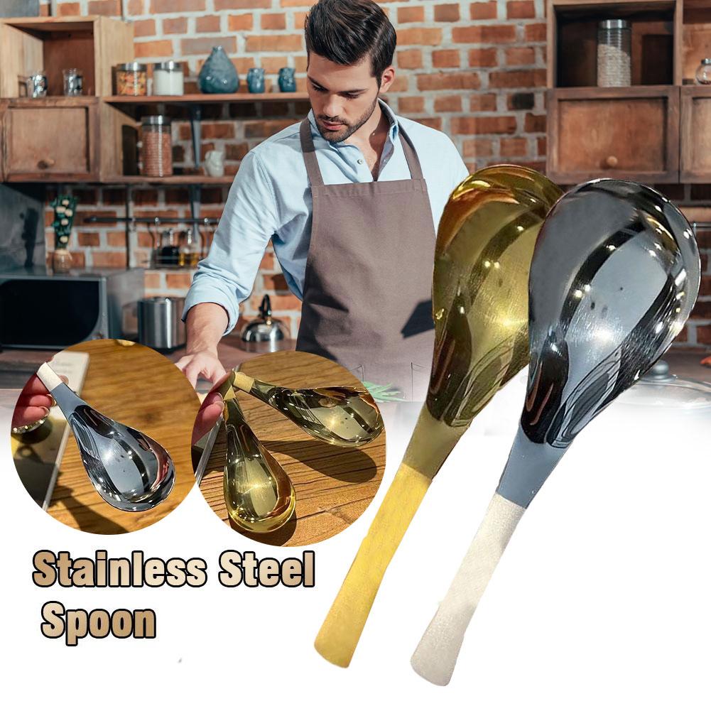 New Long Handle Ramen Wooden S - مراجعة Home Cooking Utensil Set وسعره