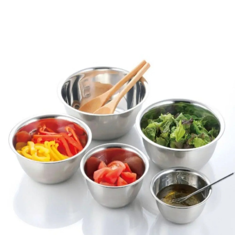 Stainless Steel Mixing Bowls P - مراجعة Home Cooking Services وسعره