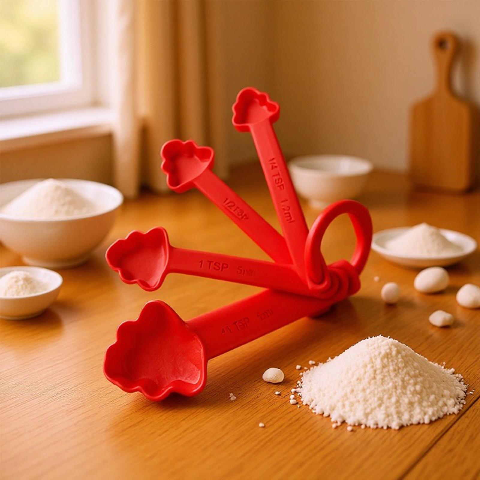 Christmas Measuring Cups And S - مراجعة Home Cooking Utensil Set وسعره