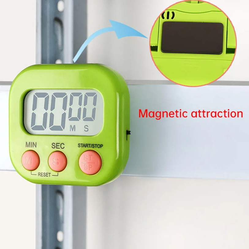 Kitchen Timer Magnetic LCD Dig - مراجعة Home Cooking Services وسعره
