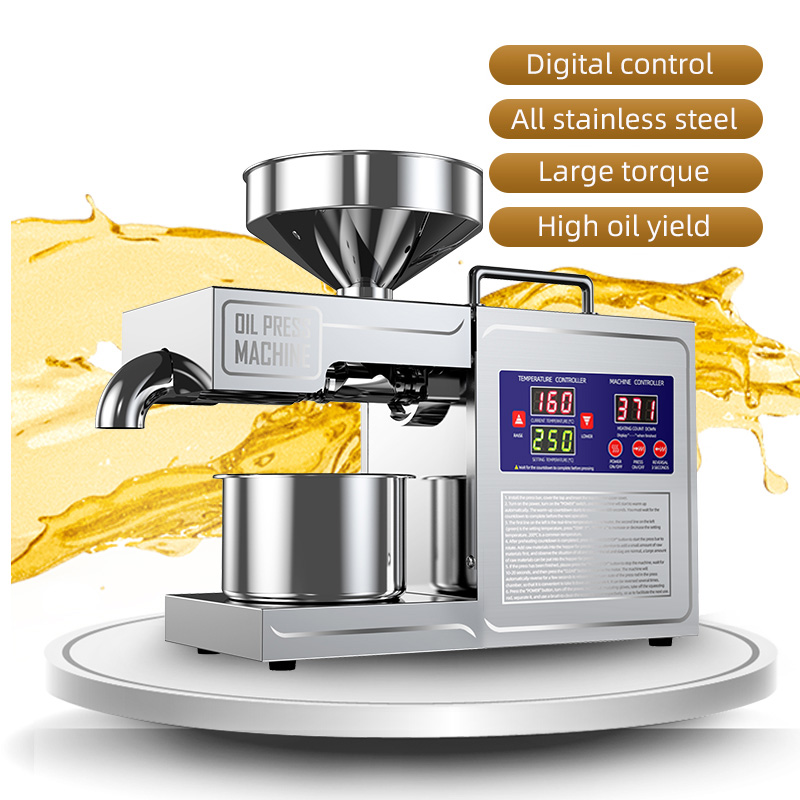 NEW 2025 Model 304 Stainless S - مراجعة Home Cooking Oil Making Machine وسعره