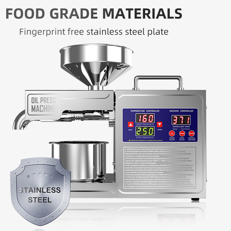 NEW 2025 Model 304 Stainless S - مراجعة Home Cooking Oil Making Machine وسعره