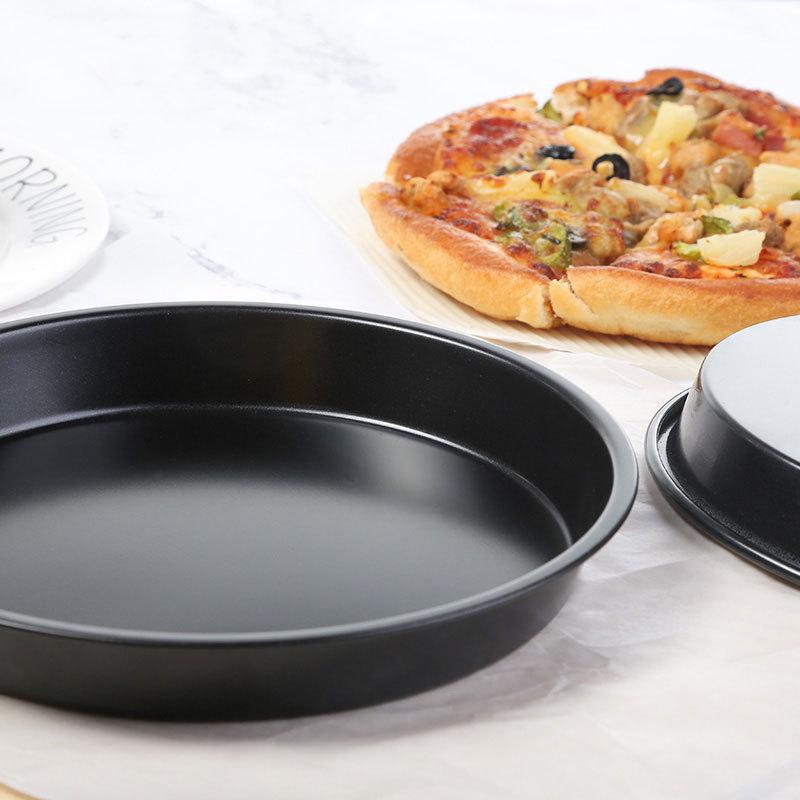 round Pizza Base Baking Tray S - مراجعة Home Cooking Utensil Set وسعره