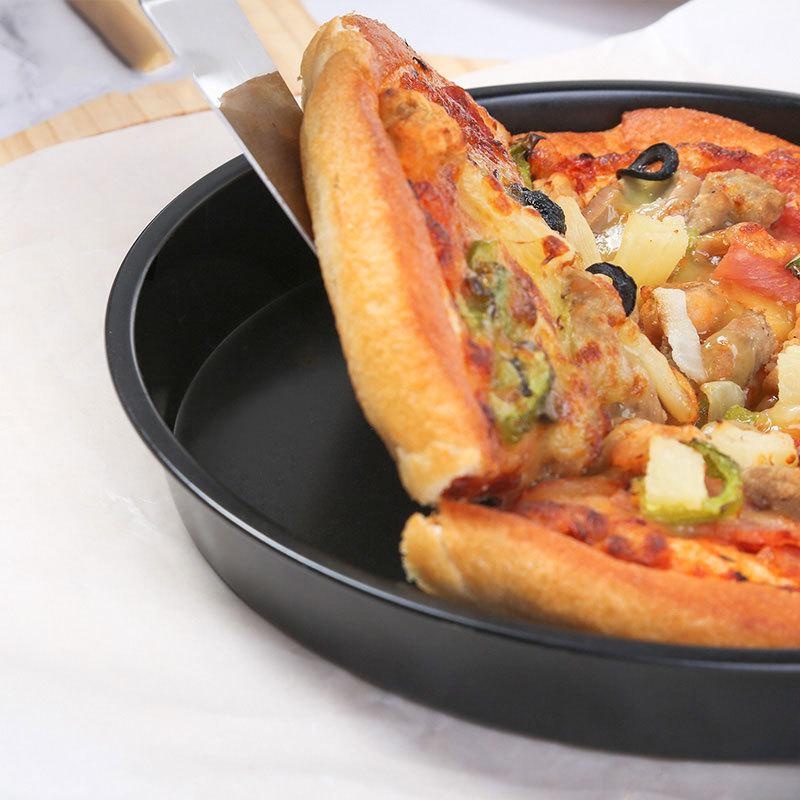 round Pizza Base Baking Tray S - مراجعة Home Cooking Utensil Set وسعره