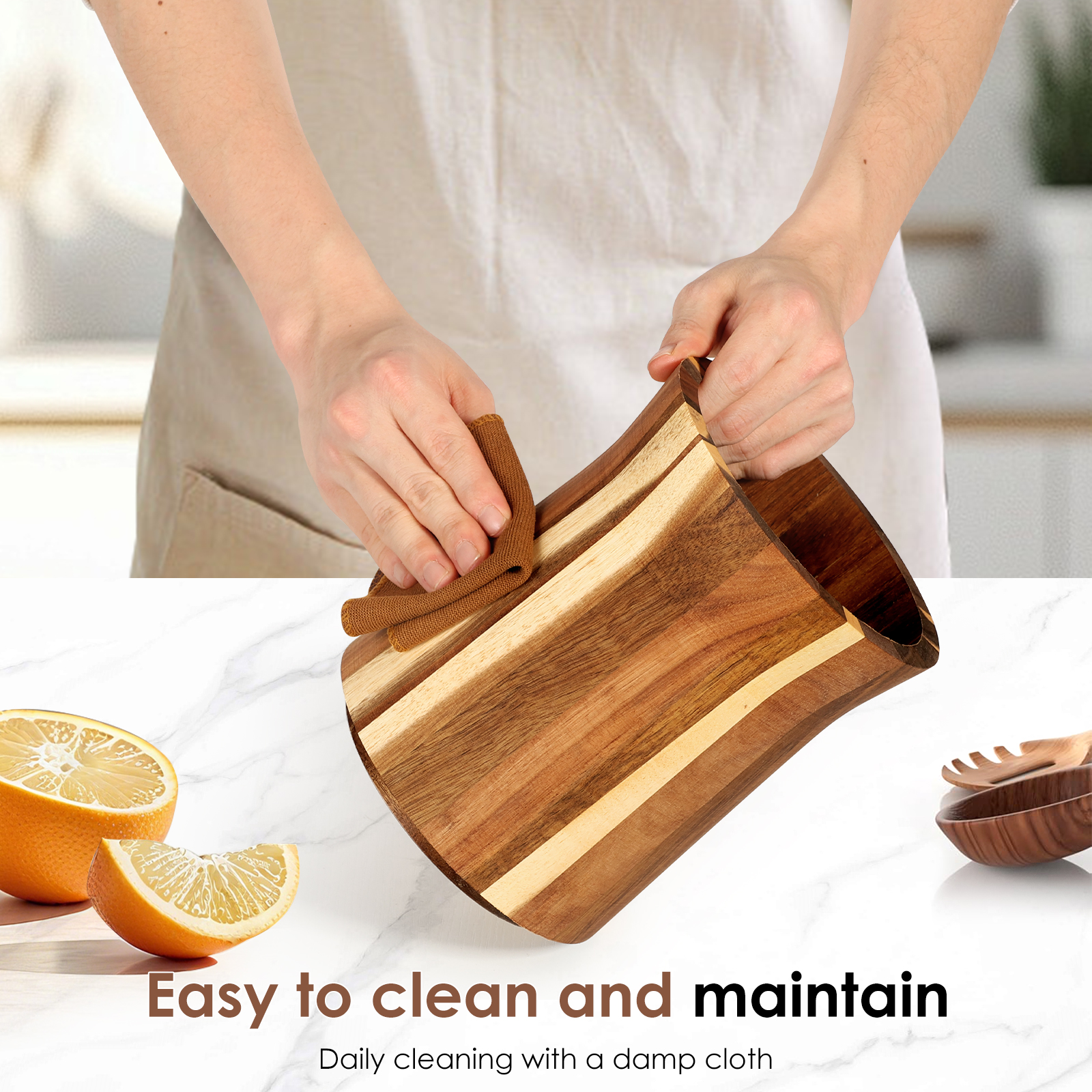 360° Rotating Utensil Holder W - مراجعة Home Cooking Services وسعره