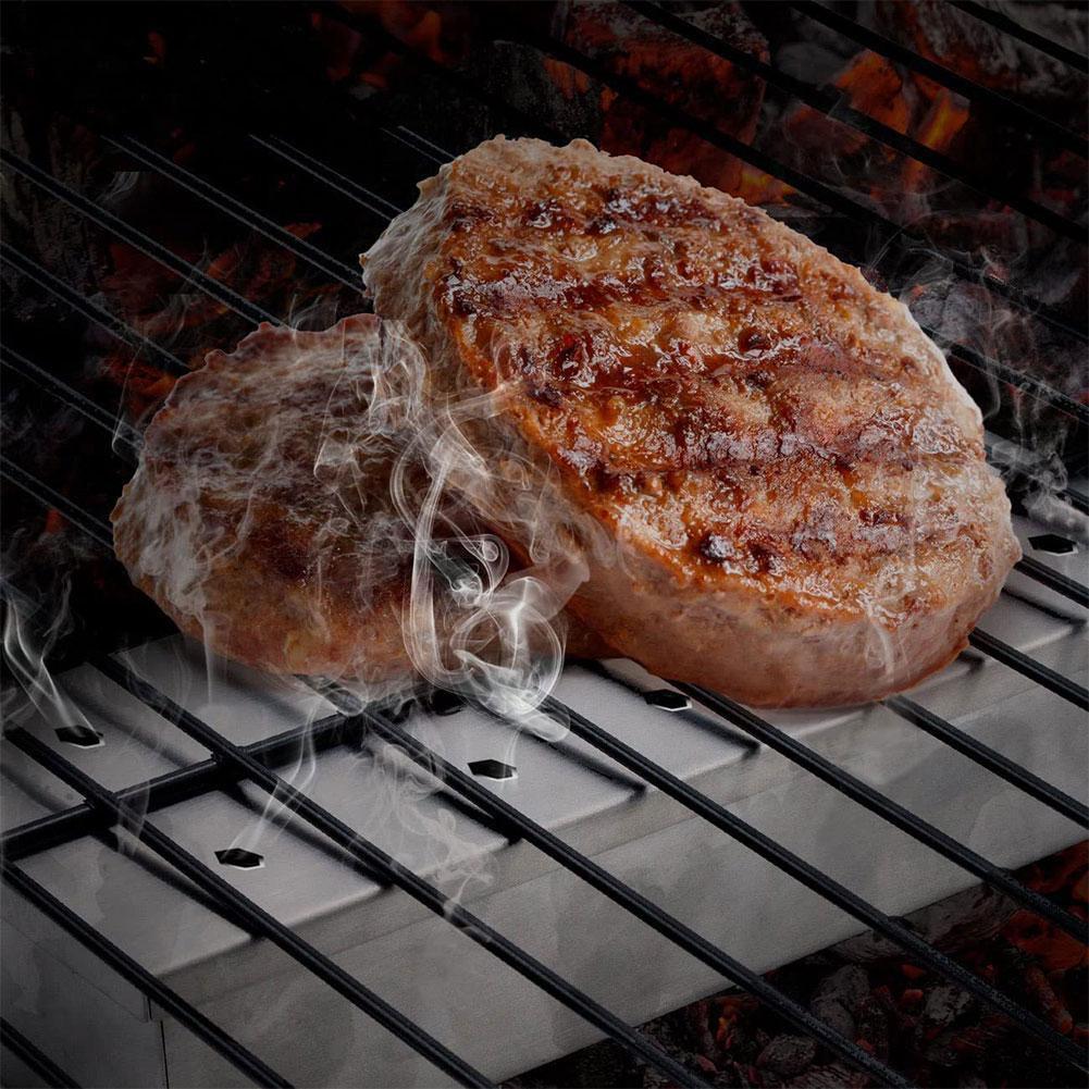 Stainless Steel BBQ Smoker Box - مراجعة Smoker Box Wood Chip وسعره