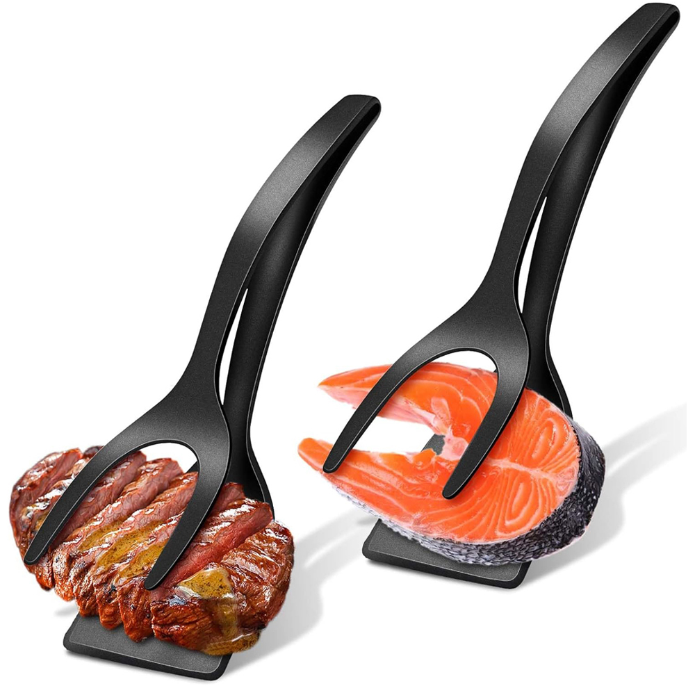 2 in 1 Grip Flip Spatula Clamp - مراجعة Home Cooking Services وسعره