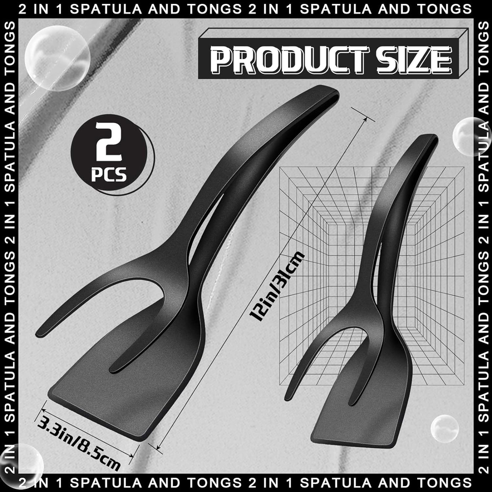 2 in 1 Grip Flip Spatula Clamp - مراجعة Home Cooking Services وسعره