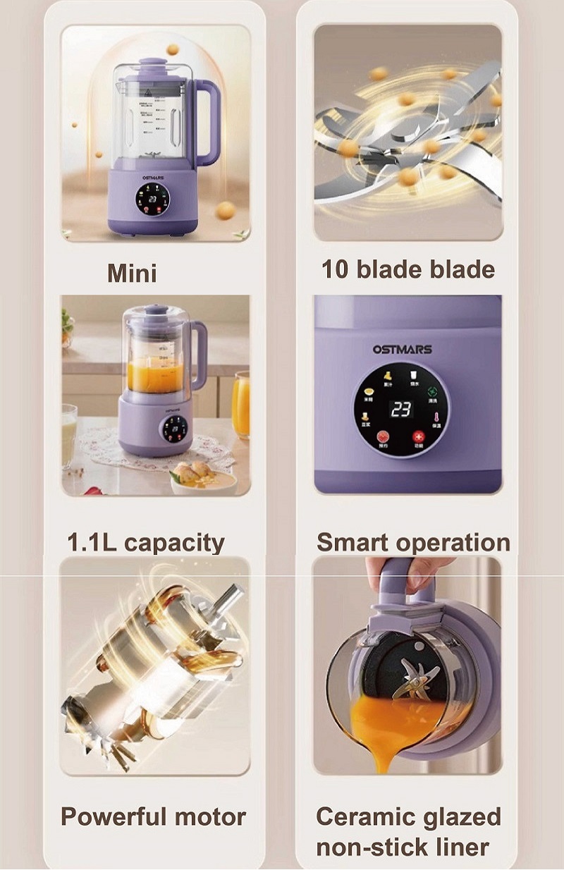 600W Home Soy Milk Machine 110 - مراجعة Home Cooking Machine وسعره