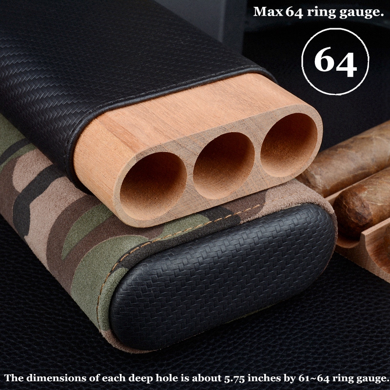 Super Large Cigar Case Camoufl - مراجعة Smoker Box Wood Chip وسعره