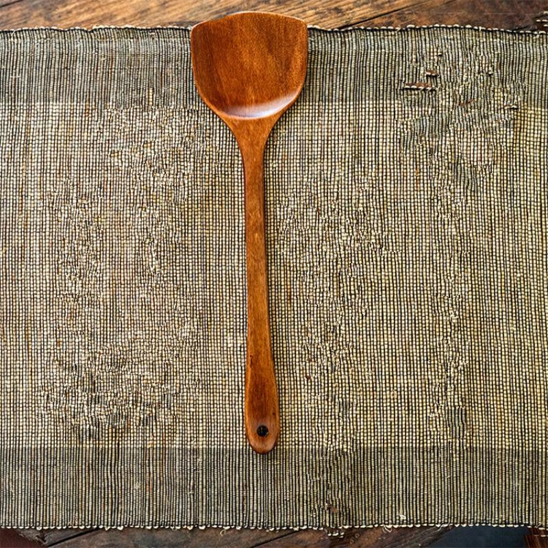 Wooden Spatula Long Handle Hea - مراجعة Home Cooking Services وسعره