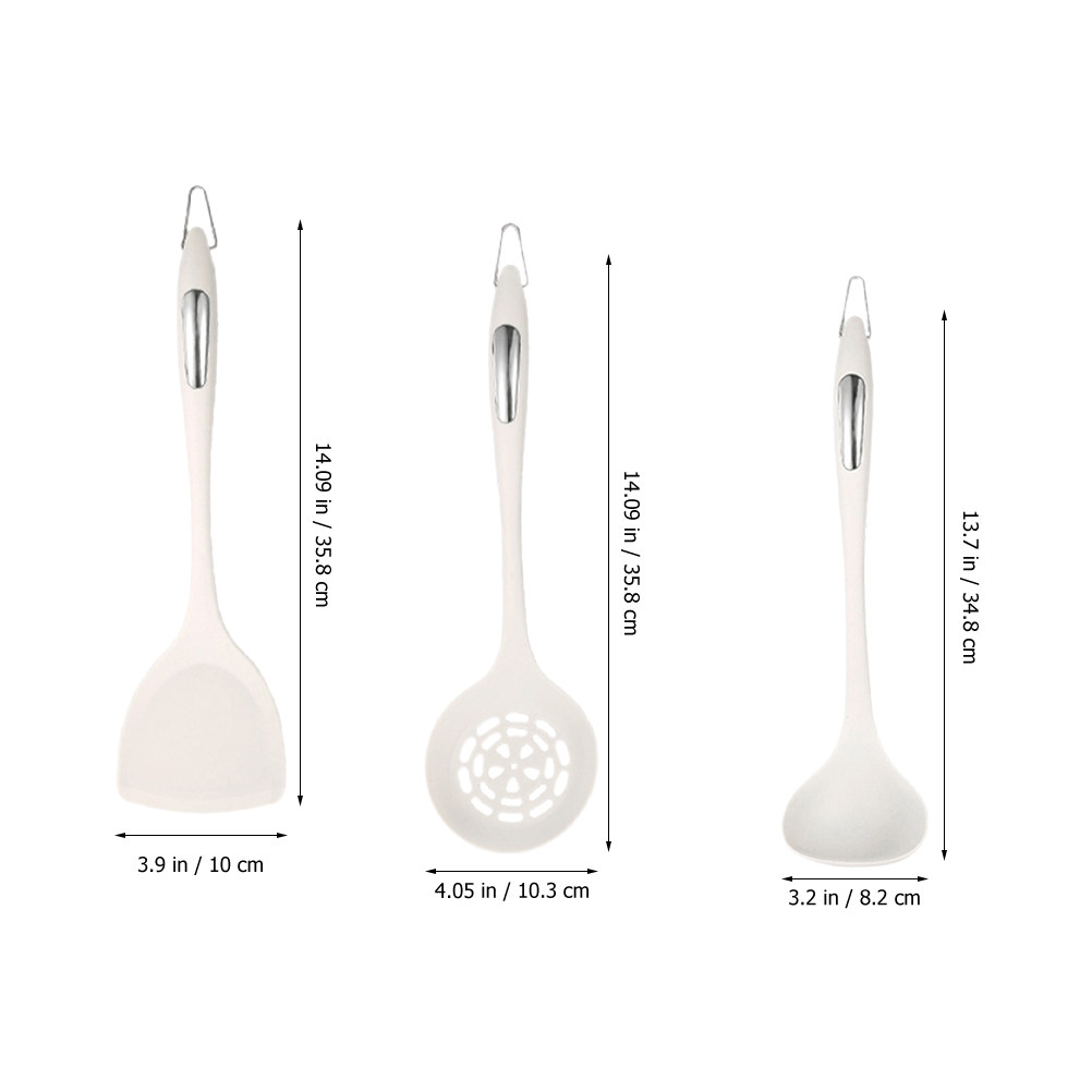 Silicone Nonstick Cooking Uten - مراجعة Home Cooking Utensil Set وسعره