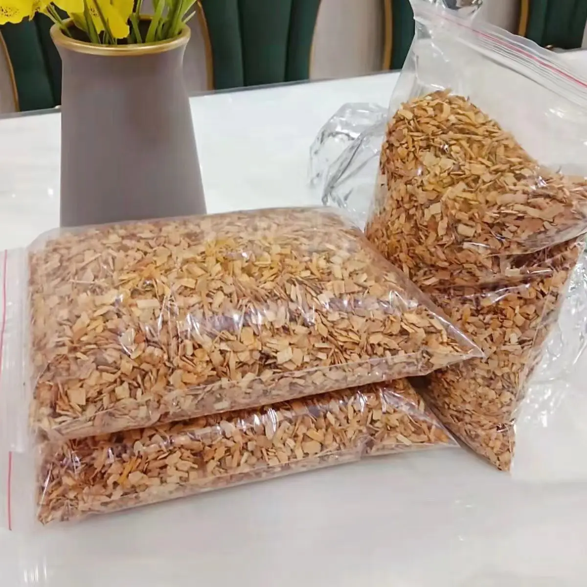 125g/bag Wood Chips Apple Cher - مراجعة Smoker Box Wood Chip وسعره