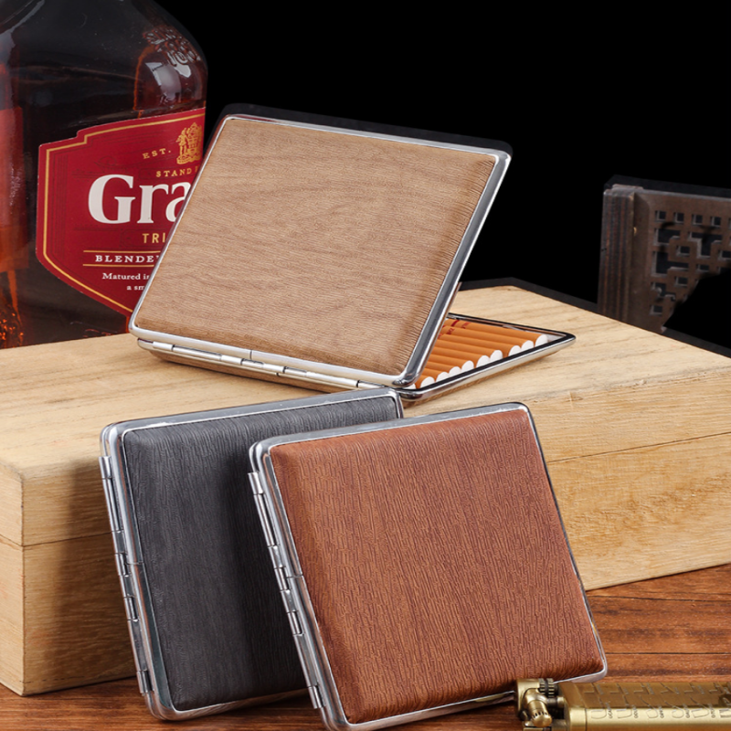 20-Pack Men’s Portable Leather - مراجعة Smoker Box Wood Chip وسعره