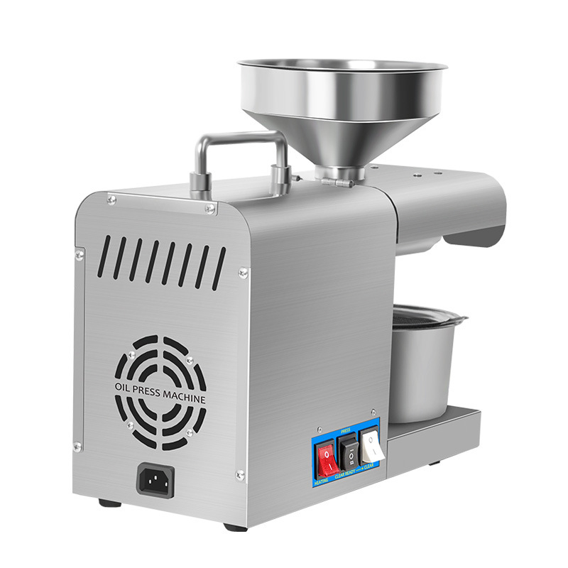 220V/110V Household Peanut Oil - مراجعة Home Cooking Oil Making Machine وسعره
