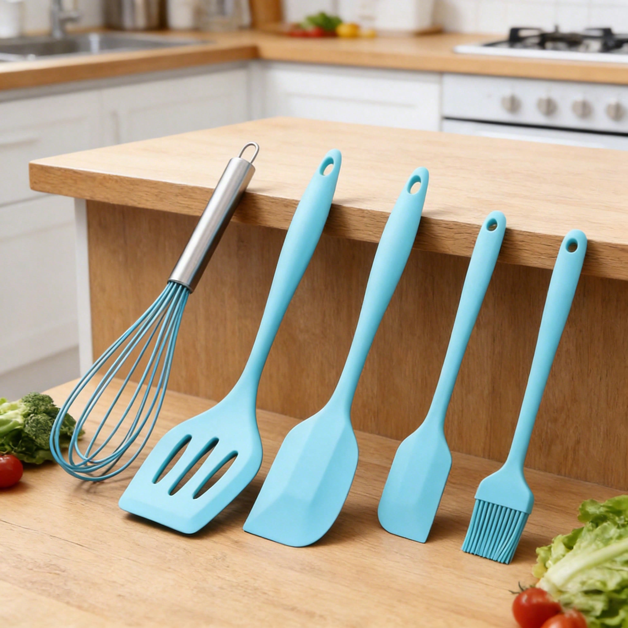 Silicone Cooking Utensils Set, - مراجعة Home Cooking Utensil Set وسعره