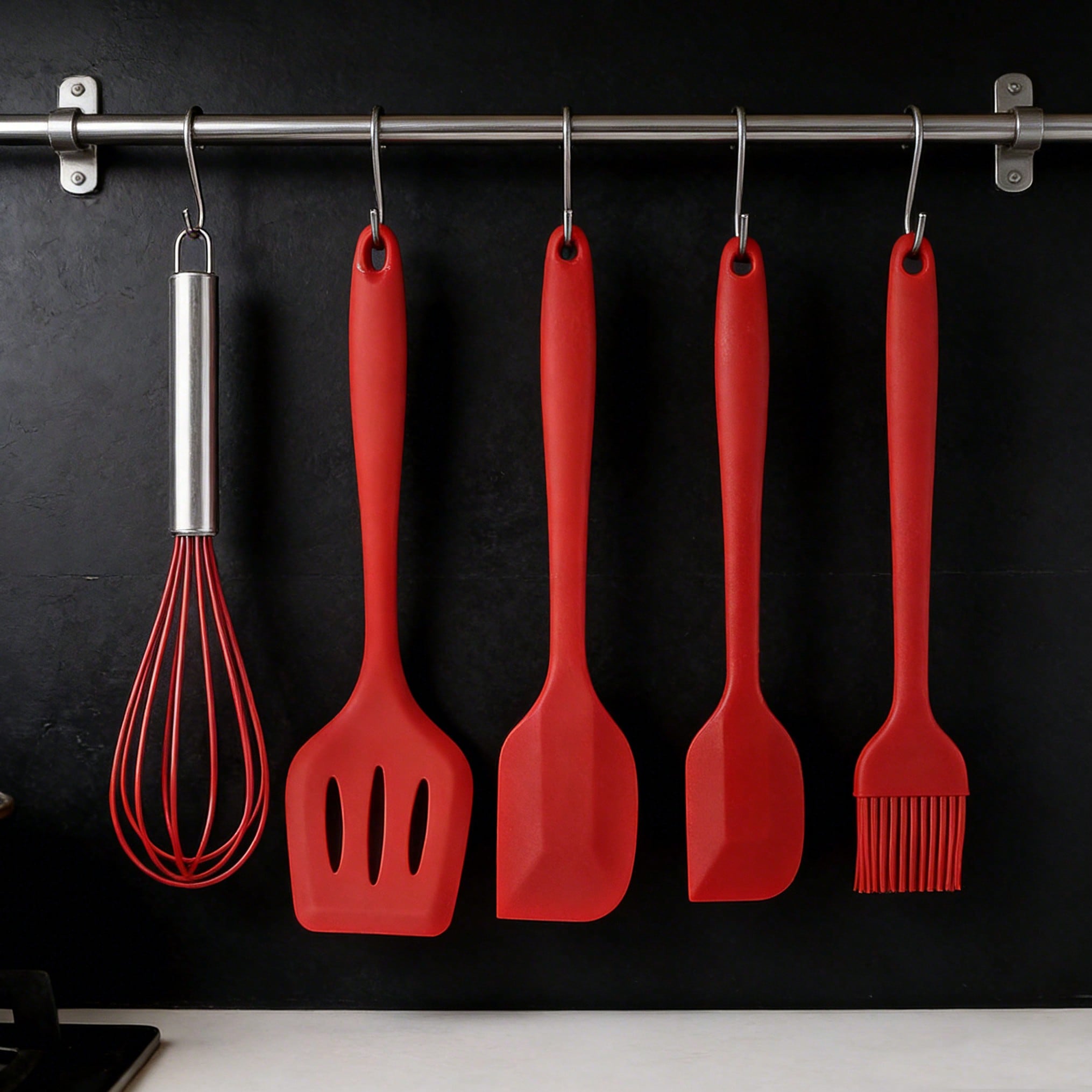 Silicone Cooking Utensils Set, - مراجعة Home Cooking Utensil Set وسعره
