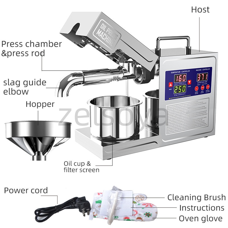 stainless steel oil press mach - مراجعة Home Cooking Oil Making Machine وسعره