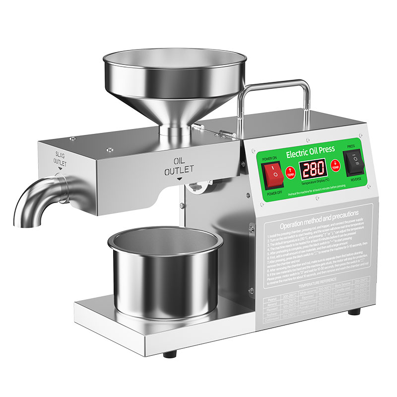 Automatic Oil Press Machine, 5 - مراجعة Home Cooking Oil Making Machine وسعره