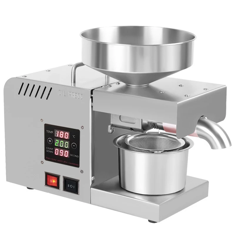 X5S Smart Household Oil Press  - مراجعة Home Cooking Oil Making Machine وسعره