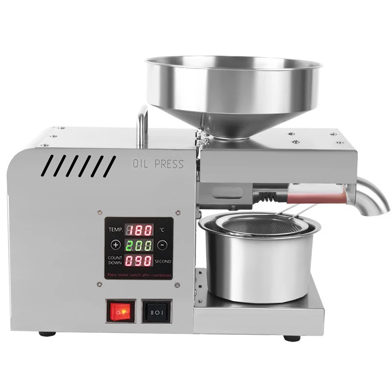 X5S Smart Household Oil Press  - مراجعة Home Cooking Oil Making Machine وسعره