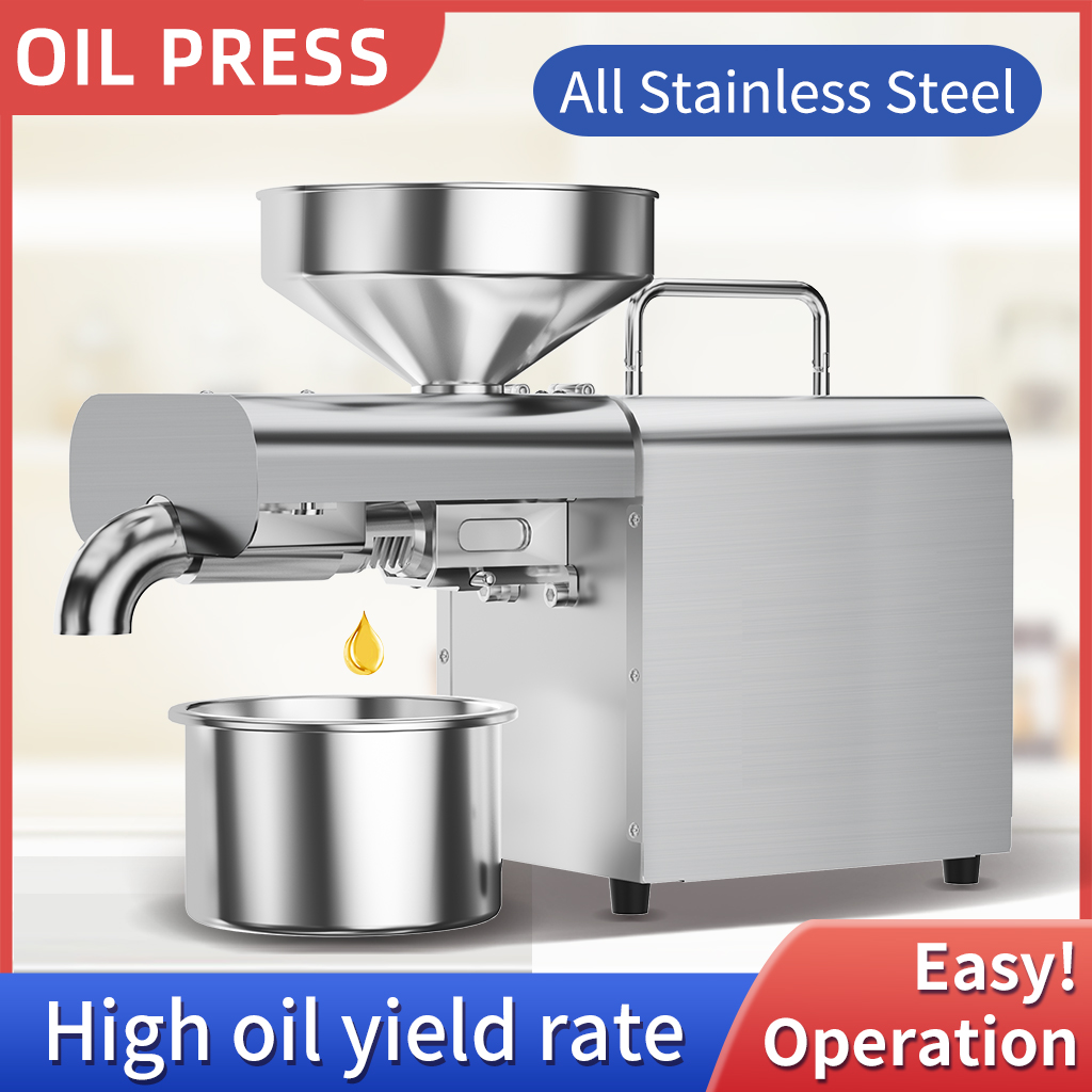 X3C Stainless Steel Oil Press  - مراجعة Home Cooking Oil Making Machine وسعره
