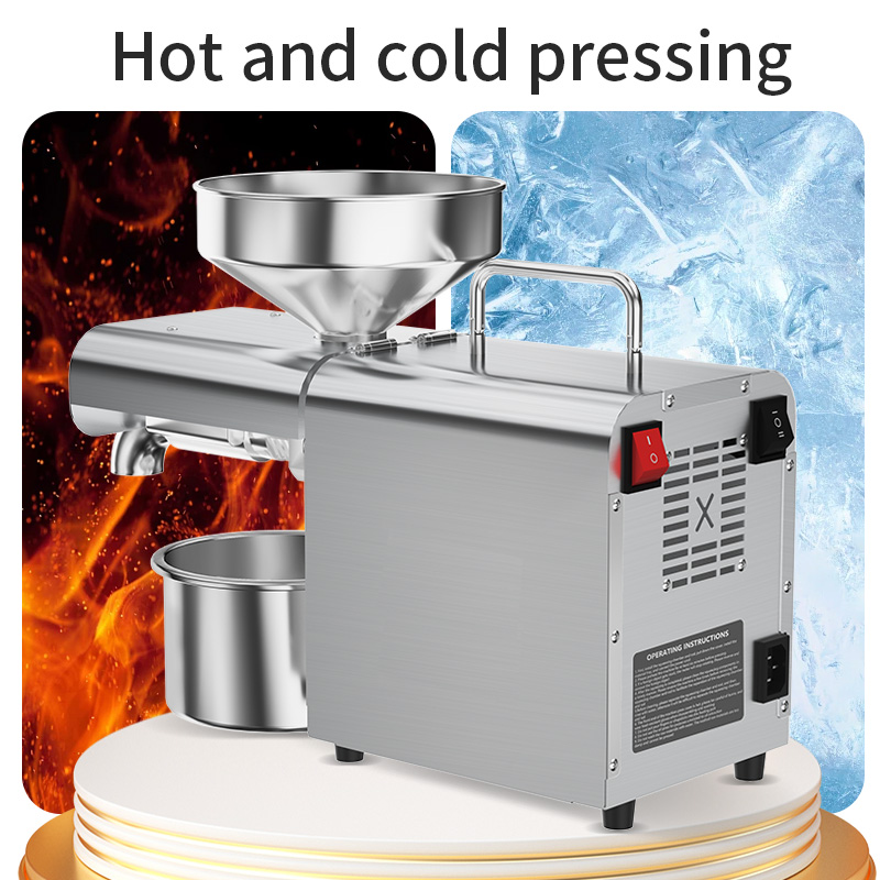 X3C Stainless Steel Oil Press  - مراجعة Home Cooking Oil Making Machine وسعره