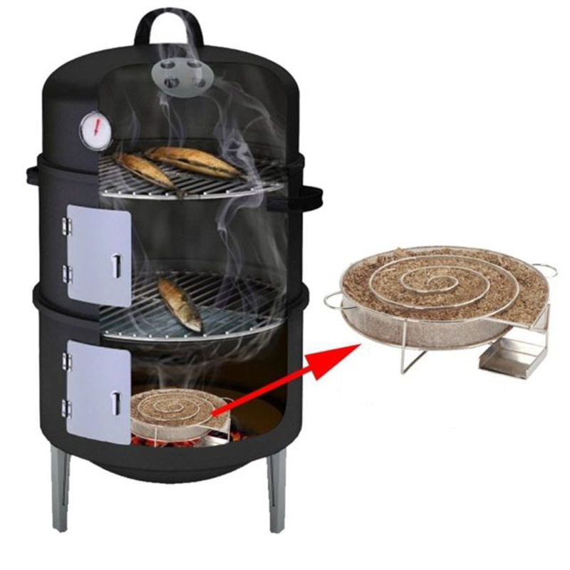 125g/bag Apple Cherry Oak Peca - مراجعة Smoker Box Wood Chip وسعره